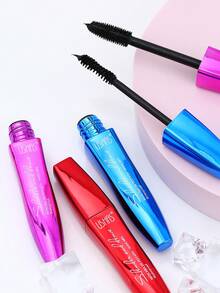 USHAS 黑色丰盈睫毛膏，持久防水，纤长卷翘睫毛，速干防晕染配方，打造浓密不结块，新手友好型眼妆必备单品 - #01 - 查看 5