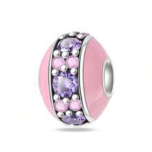 1件镀银下午茶夏日冰淇淋樱花甜点草莓蛋糕吊坠猫咪美食3件彩虹糖果甜甜圈吊坠甜点珠马卡龙粉色和蓝色串珠适合原创蛇形手链项链串珠DIY珠宝制作奢华女友礼物 - 彩色 - 查看 16