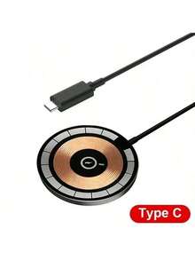 Essager磁吸式无线充电板，支持Qi快充，适用于 17/16/15/14 Pro Max，兼容PD协议 - 黑色 - 查看 12