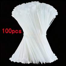 100根尼龙扎带 | 多用途塑料扎带，适用于家庭、花园、办公室、旅行和工作室 | 耐寒耐热，经久耐用 - 100個 - 查看 3