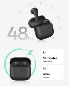 OPPO Enco Buds3 真无线耳机，轻盈舒适，快速充电 - 查看 4