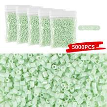 5000pcs 2.6mm Blue Fused Beads Set, Suitable For Beading Handcraft Materials, Creative DIY Art Craft, High Quality Smooth Beads, DIY Art Project Making, Ideal Gift For Beginners And Hobbyists - 2.6mm Puzzle Beads - View 8