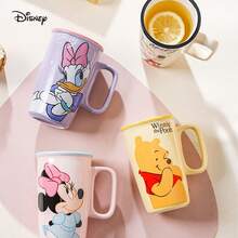 Disney Large Capacity Stitch Mug, Stylish Cartoon Milk Cup, Home & Office Water Cup - Multicolor - View 4