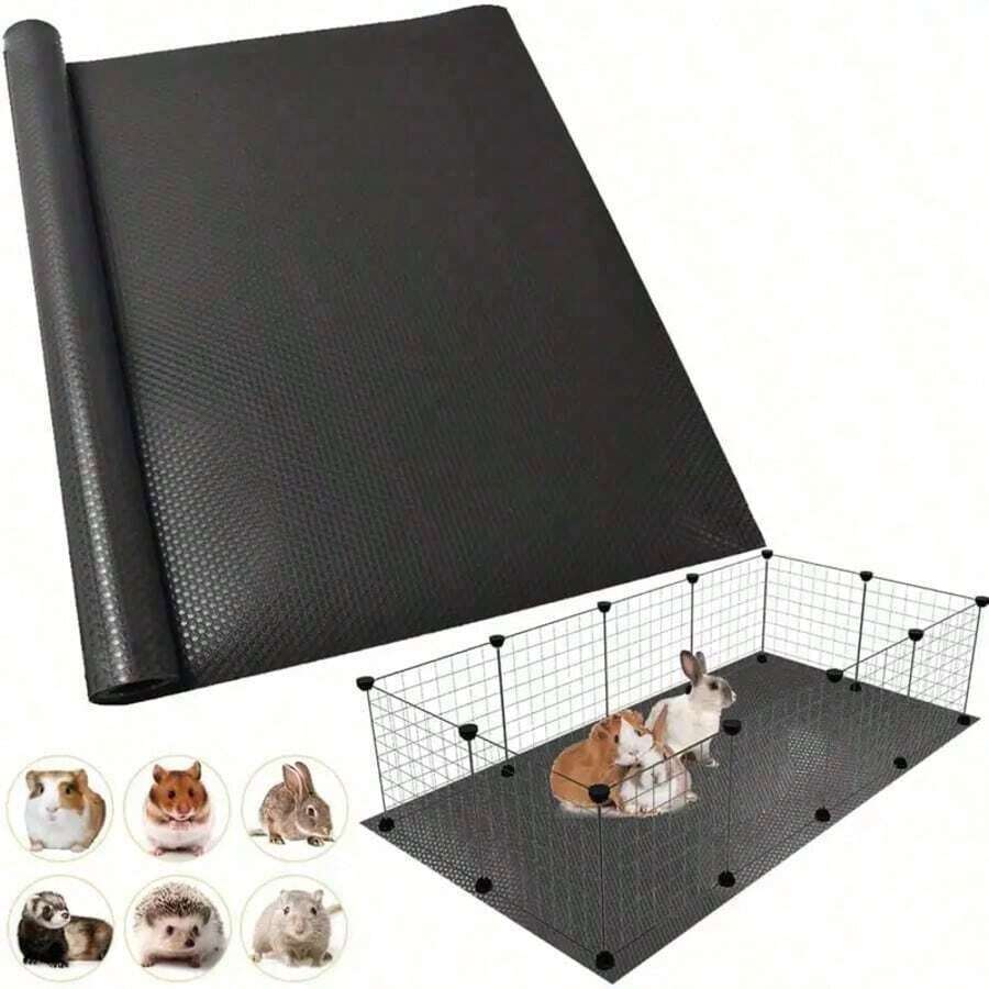 1pc EVA Non-Slip Waterproof Easy-To-Clean Hamster Guinea Pig Rabbit Cage Pad, Tear-Resistant And Reusable Lizard Terrarium Mat, Suitable For Small Pets And Reptiles