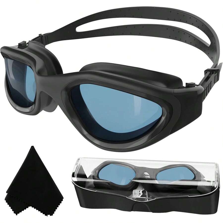 Adult Anti-Fog Swim Goggles Wide & Secure Fit