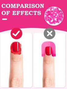 26片/套指甲油保护贴，10种尺寸，可重复使用，C型指甲油保护罩，保护皮肤角质层，适用于美甲彩绘，U型指甲油保护贴，防止指甲油溢出。 - 彩色 - 查看 7