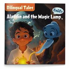 Truyện cổ tích song ngữ kinh điển "Và chiếc đèn thần" – Chủ đề phiêu lưu và ước mơ, câu chuyện trưởng thành đầy tưởng tượng, món quà lý tưởng cho mùa lễ hội. - Câu chuyện ngụ ngôn kinh điển - Xem 8