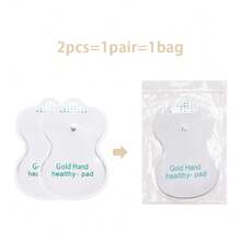 10/20/50/100pcs TENS Unit Pads Reusable Latex-Free Replacement Pads With Upgraded Sticky Electrode Pads Gel And Non-Irritating Patches - Multicolor - View 9