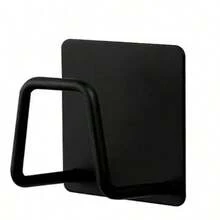 1/2 piezas Soporte para esponja de acero inoxidable sin perforación - Estante de drenaje autoadhesivo para la cocina con red de drenaje, adecuado para esponja, cepillo, líquido lavavajillas - Ver 12