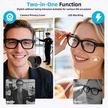 LED Light Cover For Smart Glasses Adjustable Light Blocker Compatible With Way-Farer Skyler Headliner - View 2