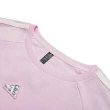 Adidas DCE BABY TEE 女款短袖T恤，舒适休闲运动上衣，跑步健身短袖 KS0277 - 清澈粉 - 查看 3