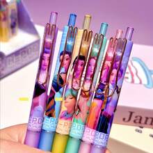 1支女巫主题免削0.5mm自动铅笔，高性价比学生文具，学习季/派对礼物，款式随机 - 彩色 - 查看 10