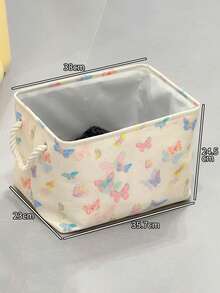1 pieza Cesta para ropa sucia de niños, cesto de lavandería plegable de gran capacidad, contenedor de almacenamiento de juguetes para habitación de niños - Rosa - Ver 5