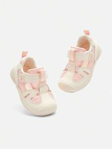 Balabala Zapatos deportivos casuales infantiles transpirables y ligeros para el verano 2026, con suela blanda y cómodos para correr - blanco rojo - Ver 4