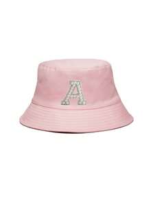 1 Pc Mother-Child Bucket Hat Children Sun Hats Girls Pink Outdoor Fishermen Caps Running Hiking Cap Basin Breath Casual Leisure Beach Cap - Pink - View 5