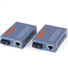 Convertidor de medios Gigabit Ethernet de fibra única de modo único 10/100/1000Base-T a 1000Base-SX/LX - Azul - Ver 4