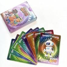Panini 《跌宕起伏》主题金色收藏卡，趣味冒险交换卡，可用于收藏、派对装饰和礼品赠送 - 隨機款式 - 查看 2