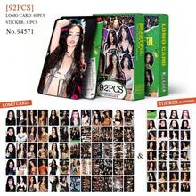 92件套 KATSEYE 全球女子组合 KATSEYEE 巡回演唱会“THE BEAUTIFUL CHAOS”周边商品，包括照片卡、脚卡，共2套 - 彩色 - 查看 2
