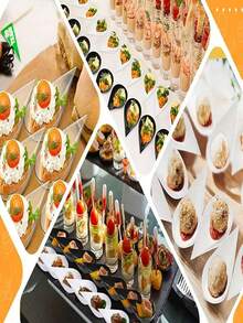 100/50/10pcs Mini Teardrop Shaped Appetizer Plate, Reusable Tray, Small Dessert Tasting Cup, Non Fragile Asian Spoon Set, Kitchen Supplies, Party, Baking Essentials, Wedding Cake Topper, - View 5