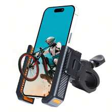 Upgraded Bike Phone Mount, Quick Release, 360° Rotation, Durable Plastic, For 22-45mm Handlebars And 4.5"-7.0" Smartphones, Overhead Mounting - Multicolor - View 10