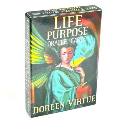 Life Purpose Oracle Cards-A 44-Cards With Pdf Guidebook,Seek Answers To All Your Questions,About Love,Life And Families