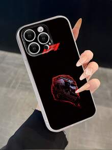 1PC F1  Racing Phone Case All-Over Print Mixed Color Phone Case For 17 PRO MAX/17 AIR/15 ProMax/16 PROMAX/Galaxy S22/S23/S24/S23 Plus/S24 Ultra/S25/A15/A33/A23, Halloween Design, 2D Flat Style, Vintage Collage, Floral Fashion, Cool Cute Aesthetic, UV Printing, Trendsetter For Fashion Enthusiasts - 混色1 - 查看 3