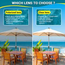No Leak Swim Goggles Wide Lens & Anti-Fog Technology - Clear Lens/All Transparent(Non-polarized) - View 7