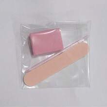 Pink Mini Nail Buffing Block Set, For Nail Art, Includes Nail File And Wooden Stick Nail Buffers, Professional Manicure Kit - Baby Pink - View 9