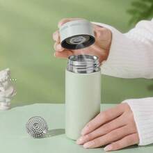 New Mini Stainless Steel Insulated Cup, Student Portable Small Water Bottle, Pocket Cup, Simple Tea Infuser, Small Insulated Cup, Matte Anti-Scratch Surface, 200ML - Multicolor - View 8