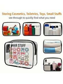 4pcs Rabbit Pattern White & Pink Hair Clips Set, Cute & Suitable For Daily Use, Easter Gift - Multicolor - View 7