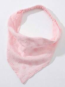 1pc Women's Original Floral Embroidered Ruffle Headwrap, Suitable For Daily Wear And Vacation Summer Hair Accessories Beach Hair Bands Fashion Headband - Pink - View 6