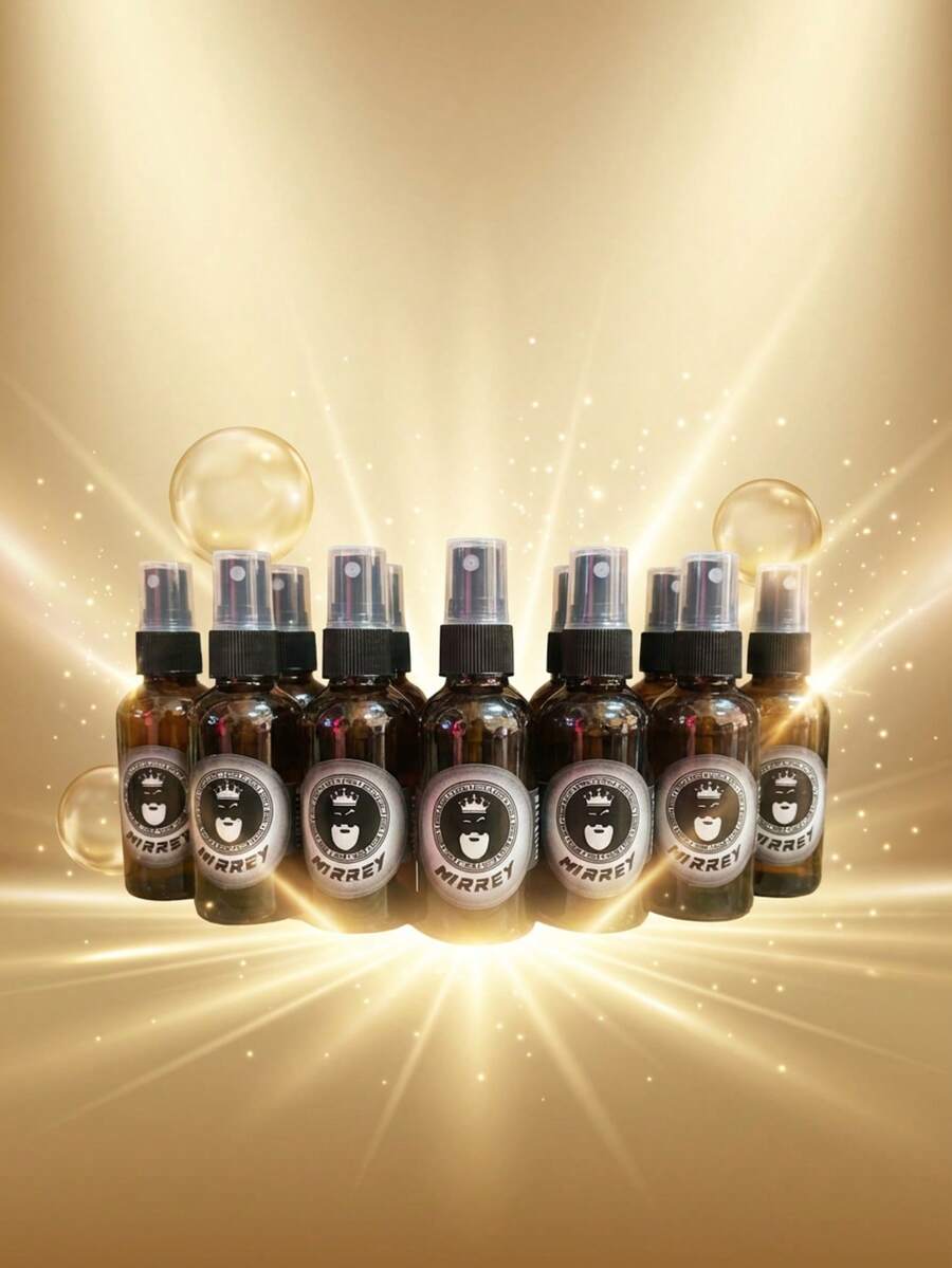 Mirrey Minoxidil del 7% Spray Capilar Premium – Tratamiento Nutritivo y Reparador (Presentación Individual o Set) - Jabón para barba + cepillo para barba - Ver 1