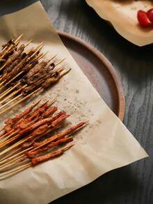 Kraft Baking Paper, Waterproof And Oil-Proof Tray Liner Paper, Bread, Sandwich, Barbecue Oil-Proof Pad Paper, Baking And Frying Chicken Oil Absorbing Paper, Snack Tray Paper, Tray Lining Paper - View 3