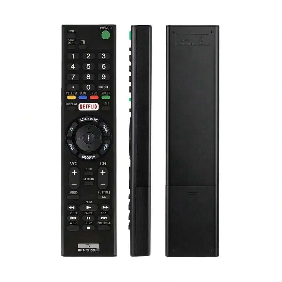 Control remoto universal de repuesto para TV Bravia Smart LCD LED HDTV RMT-TX100U - Negro - Ver 1