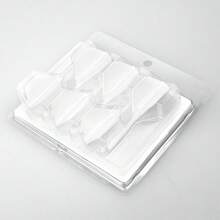 Tournament Style Aluminium Dart Stems Secure Grip & Enhanced Control - White - View 2