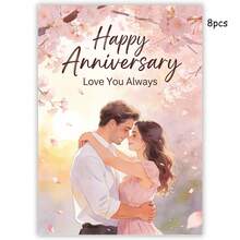 Customized Couple Cards, Love Cards, Gift Message Cards, Message Cards, Gift Greeting Cards, Customized Postcards, Message Cards, Suitable For Parties, Events, Restaurants, Holidays - Couple Greeting Card 10x14cm - View 24