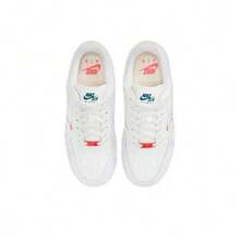 Nike Air Force 1 White Blue CT1989-101 Women's Sizes - 白色 - 查看 2