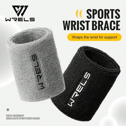  1 Cặp băng quấn cổ tay WRELS có độ đàn hồi cao, thấm hút mồ hôi, nhẹ và linh hoạt, giúp ngăn ngừa bong gân và bảo vệ khớp, phù hợp cho các hoạt động thể dục, trượt ván, bóng rổ, bóng chuyền, đạp xe và chạy bộ.