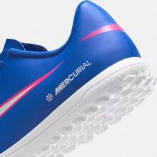 Nike 男士 VAPOR 16 CLUB TF 运动训练健身足球鞋 - 藍色 - 查看 6