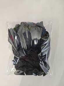 50pcs Black Powder-Free Disposable Nitrile Gloves, Waterproof, Oil-Resistant, Non-Slip, Touchscreen Compatible, Suitable For Household Cleaning, Dishwashing, Kitchen, Food Processing, Beauty Salon And Auto Repair - None - View 11