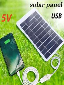 Portable Foldable Solar Charger Panel, Flexible Mini High-Efficiency Fast Charging Panel With USB Output, Suitable For Phones/Power Banks/Vehicle Devices, Outdoor Camping Hiking Emergency Charger - Solar Charging Panels - View 9