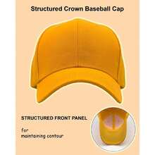 Utmost Structured Baseball Cap With Adjustable Closure, Performance Hat For Outdoor Activities And Custom Embroidery, 41845008 - 西瓜粉 - 查看 5
