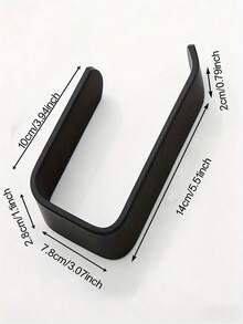 1个自粘式卫生纸架 - 独立式/壁挂式，适用于浴室和厨房 - 多功能卫生纸架 - 彩色 - 查看 9