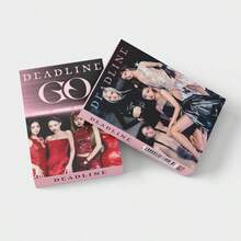 30张双面新专辑《DEADLINE》Jisoo、Jennie、Lisa、Rosé小卡，Lomo卡，贺卡，粉丝收藏，全息Lomo卡，小卡套装 - 彩色 - 查看 6