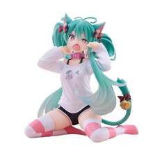 1pc 2026 Hot-Selling Cat Ear Short Sleeve Pajama Top, Anime Figure Collectible, Beautiful Girl Model Ornament, Perfect Gift, Holiday Gift, Birthday Gift, Fun Gift - Multicolor - View 8