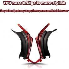 Professional Swimming Goggles & Impact Resistant - Red - View 6