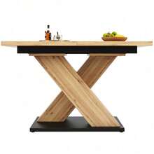 Dining Tables - Natural Wood + MDF - View 10