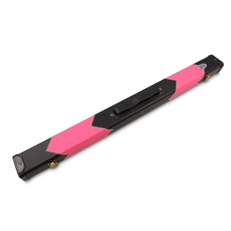 BAIZE MASTER PINK ARROW 2PC SNOOKER POOL CUE CASE FOR CENTRE JOINT CUES - Multicolor - View 1