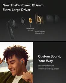 OPPO Enco Buds3 Pro 真无线蓝牙耳机，超长续航，更耐用，可连续播放音乐长达 54 小时，瞬间充满电，全面触控操作 - 查看 7