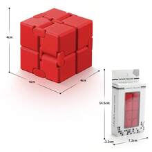 1pc Creative , Infinite Rotation Puzzle, Stress Relief Toy, Birthday Gift, Perfect Gift, Toy - Multicolor - View 7